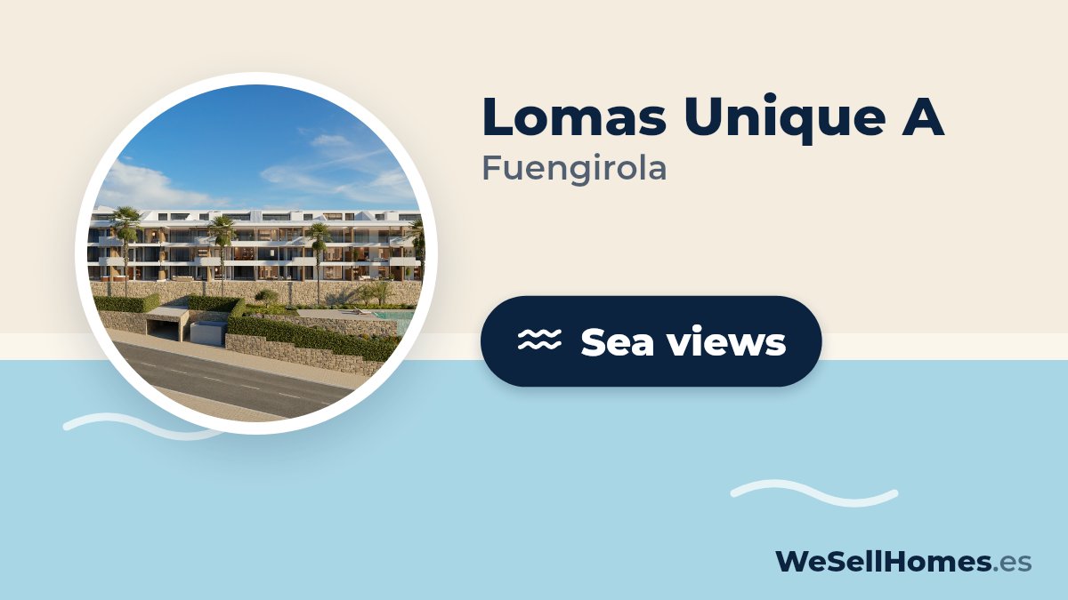 Lomas Unique A, Fuengirola: Sea views