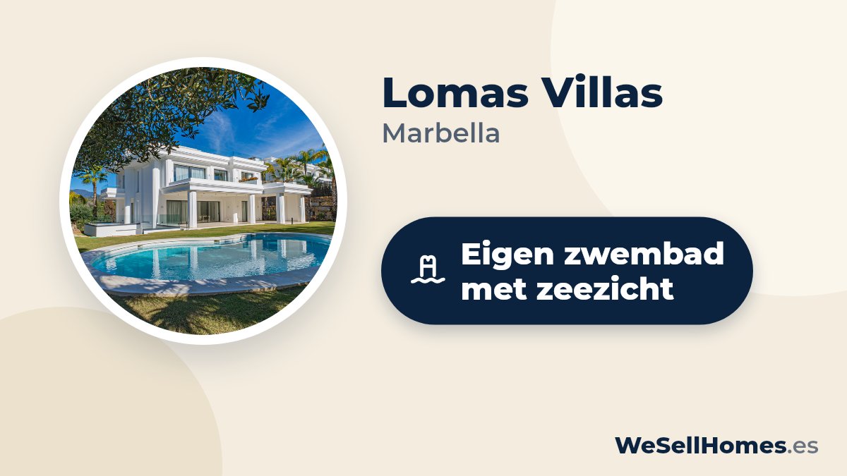 Lomas Villas, Marbella: Eigen zwembad met zeezicht