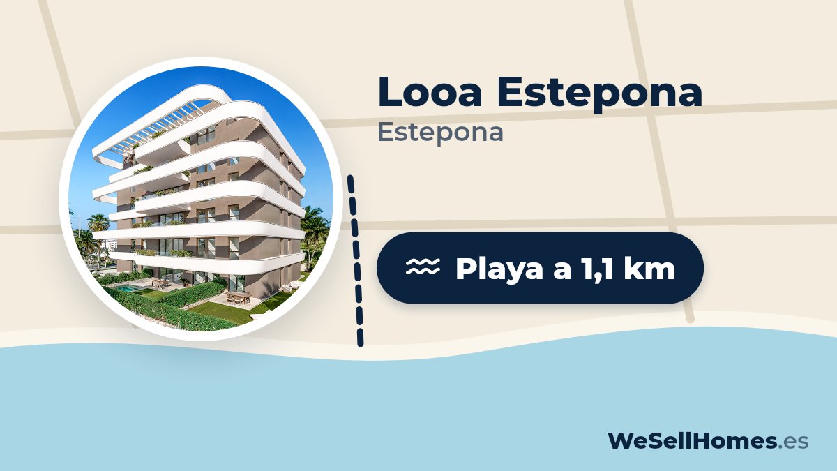 Looa Estepona, Estepona: Playa a 1,1 km