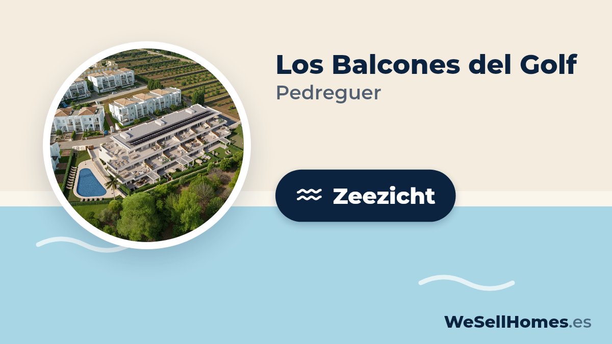 Los Balcones del Golf, Pedreguer: Zeezicht