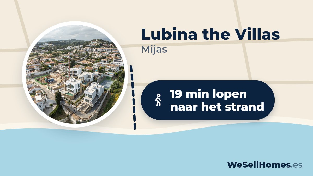 Lubina the Villas, Mijas: 19 min lopen naar het strand