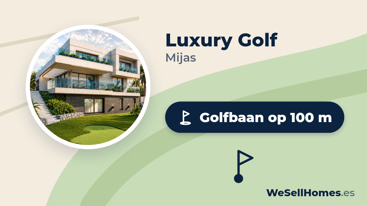 Luxury Golf, Mijas: Golfbaan op 100 m