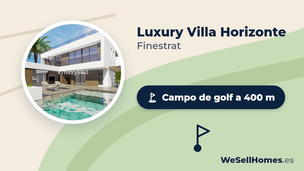 Luxury Villa Horizonte, Finestrat: Campo de golf a 400 m