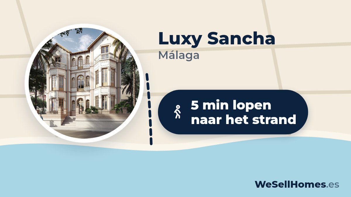 Luxy Sancha, Málaga: 5 min lopen naar het strand