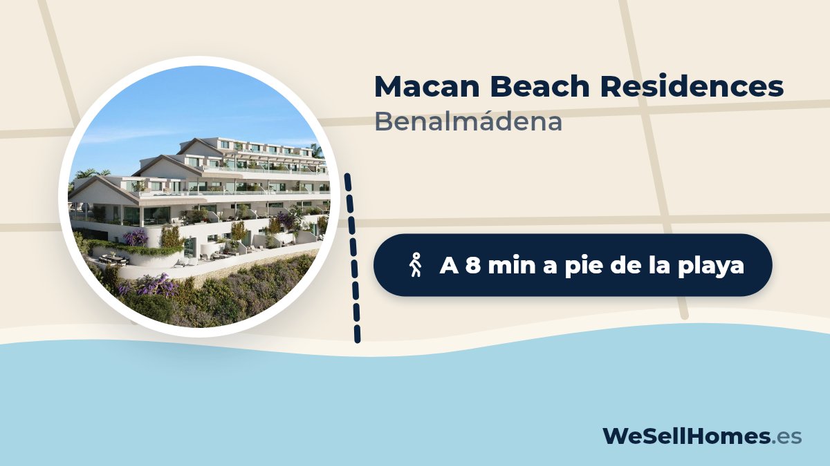 Macan Beach Residences, Benalmádena: A 8 min a pie de la playa