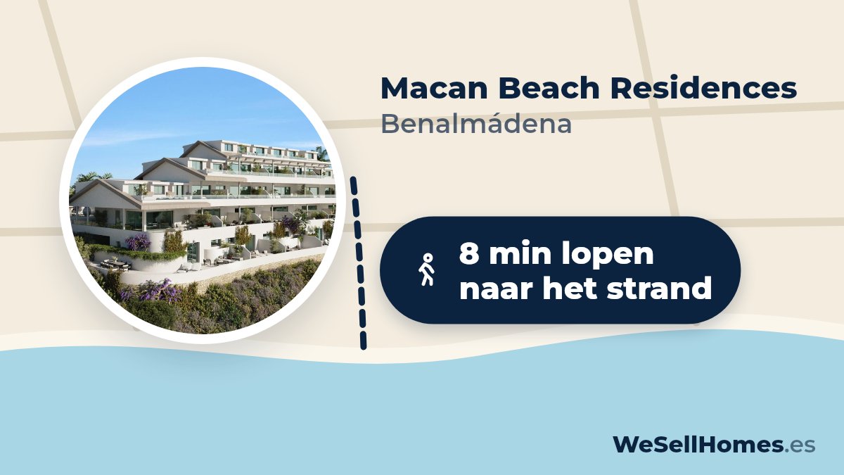 Macan Beach Residences, Benalmádena: 8 min lopen naar het strand