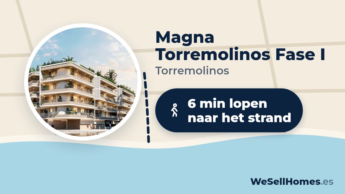 Magna Torremolinos Fase I, Torremolinos: 6 min lopen naar het strand