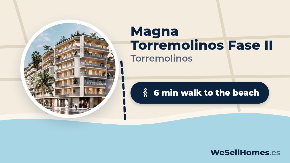 Magna Torremolinos Fase II, Torremolinos: 6 min walk to the beach