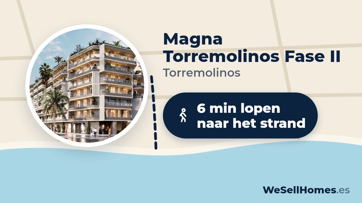 Magna Torremolinos Fase II, Torremolinos: 6 min lopen naar het strand
