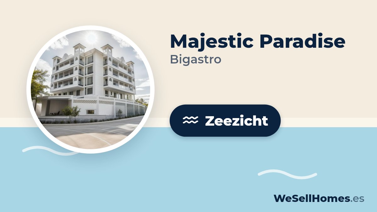 Majestic Paradise, Bigastro: Zeezicht