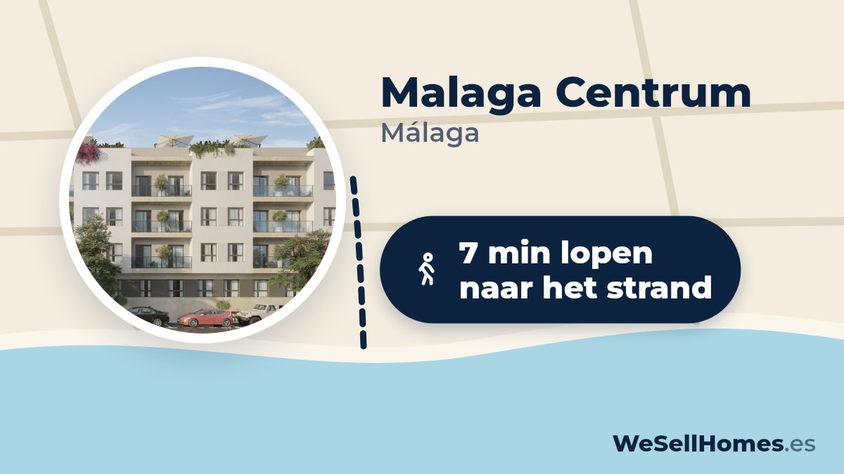 Malaga Centrum, Málaga: 7 min lopen naar het strand