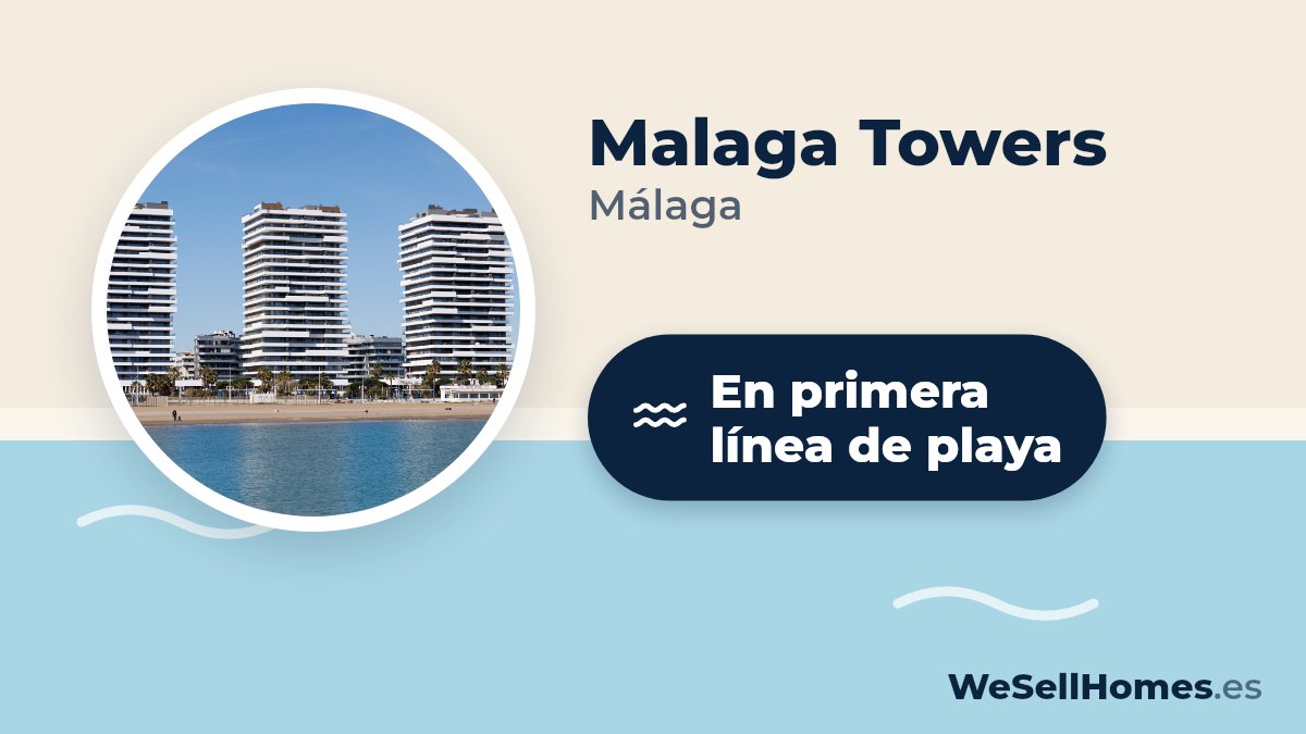 Malaga Towers, Málaga: En primera línea de playa