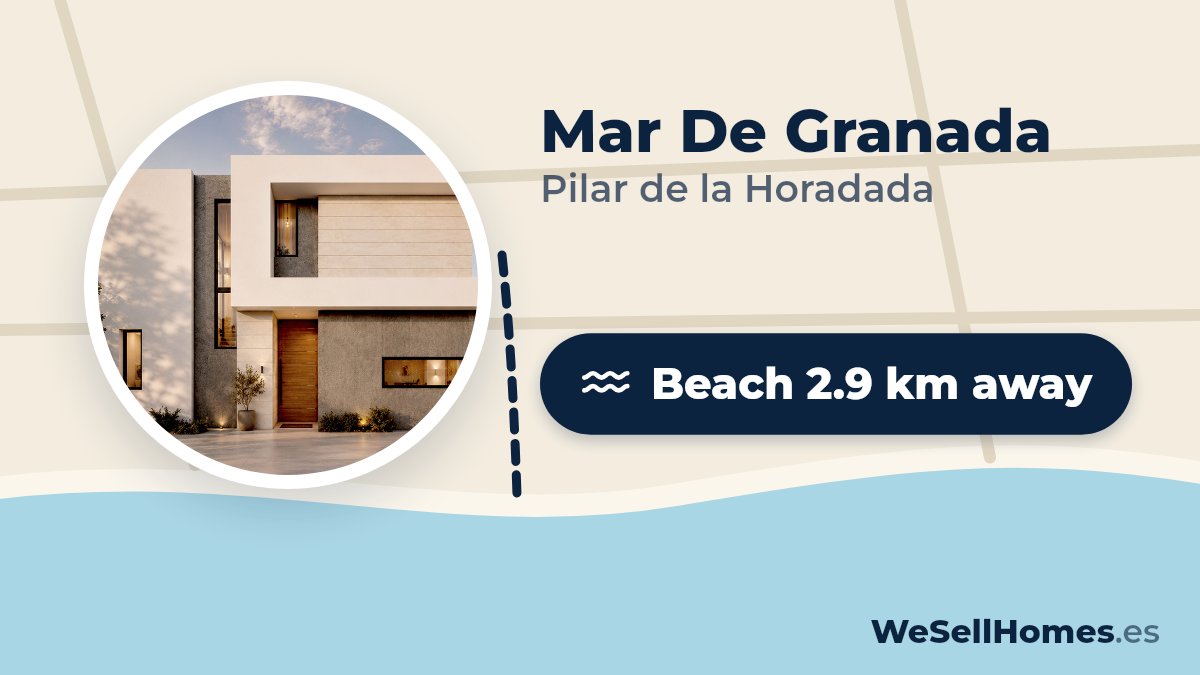 Mar De Granada, Pilar de la Horadada: Beach 2.9 km away
