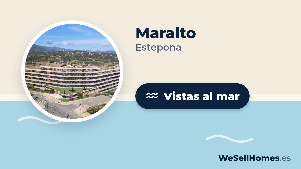Maralto, Estepona: Vistas al mar