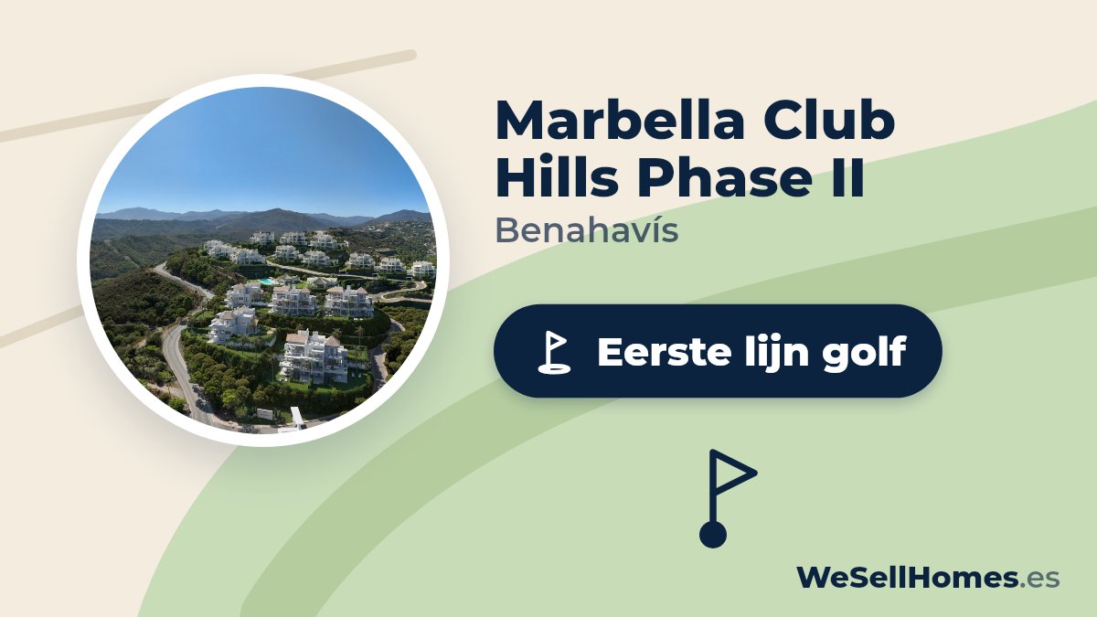 Marbella Club Hills Phase II, Benahavís: Eerste lijn golf
