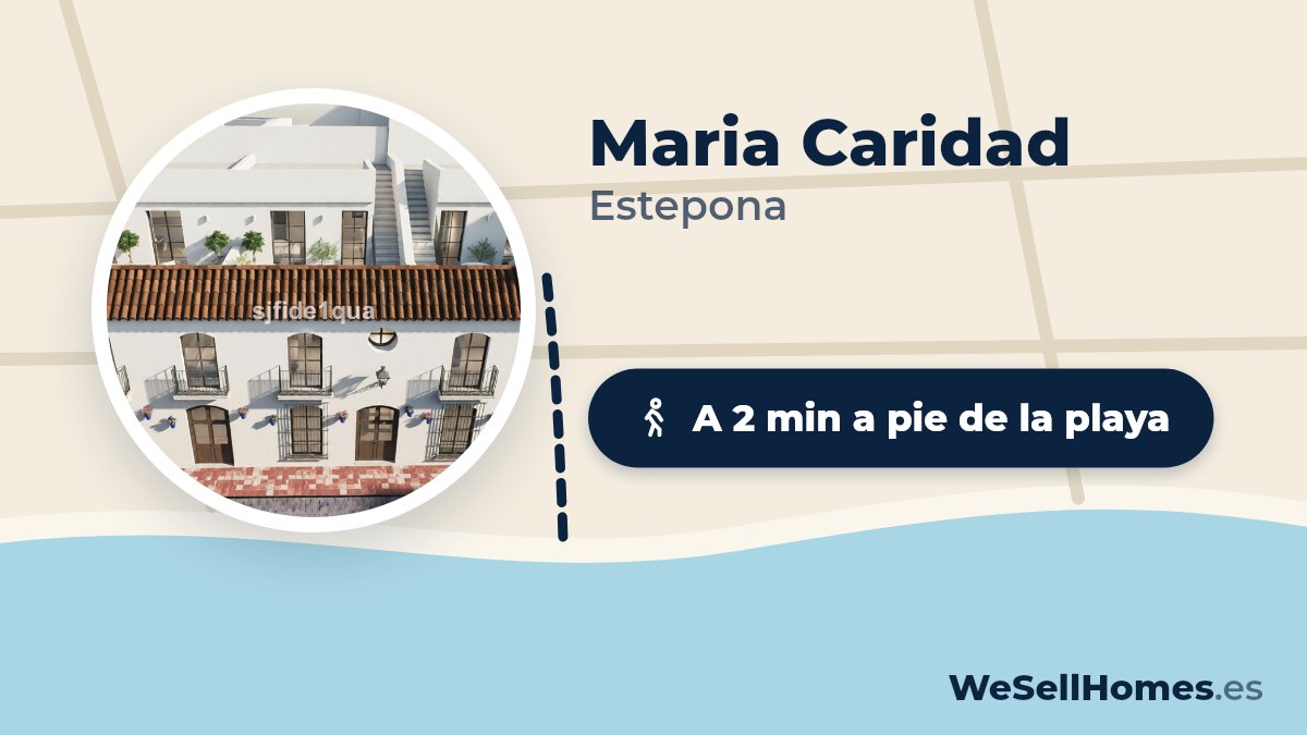 Maria Caridad, Estepona: A 2 min a pie de la playa