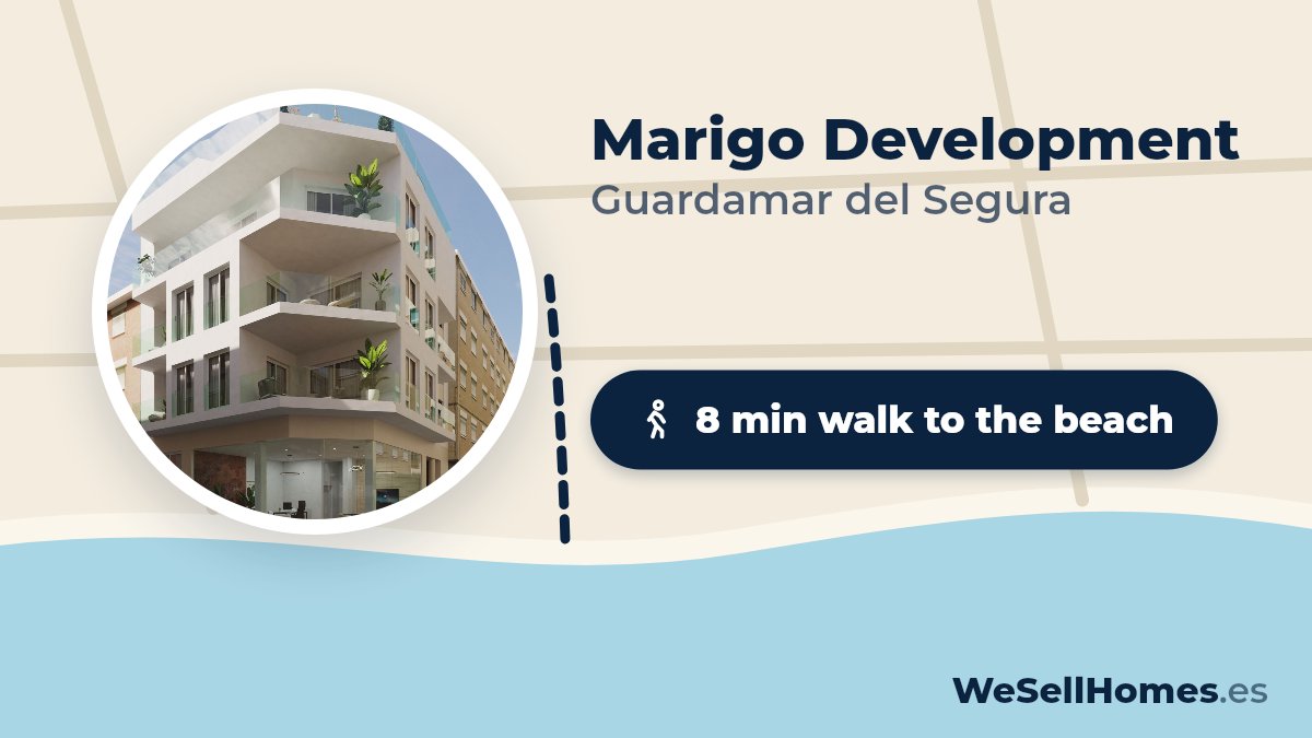 Marigo Development, Guardamar del Segura: 8 min walk to the beach