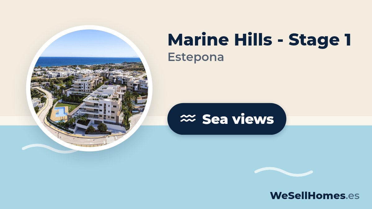 Marine Hills - Stage 1, Estepona: Sea views