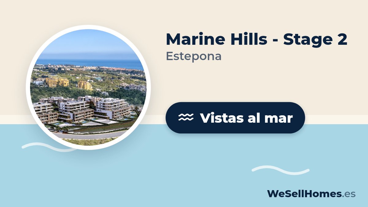 Marine Hills - Stage 2, Estepona: Vistas al mar