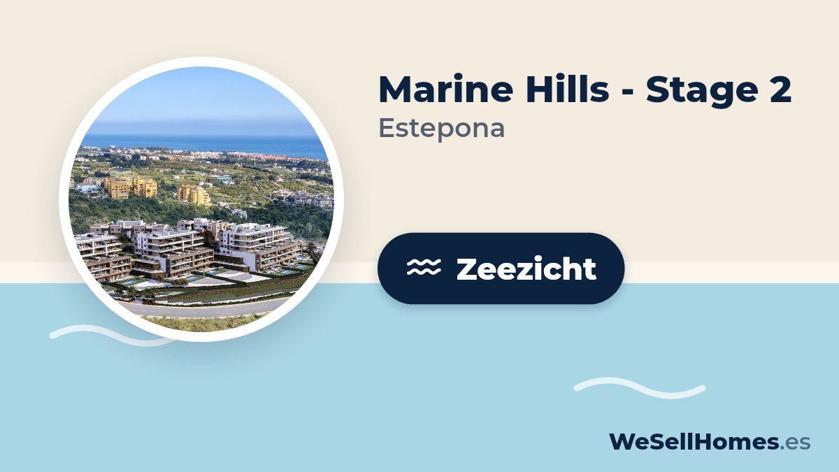 Marine Hills - Stage 2, Estepona: Zeezicht