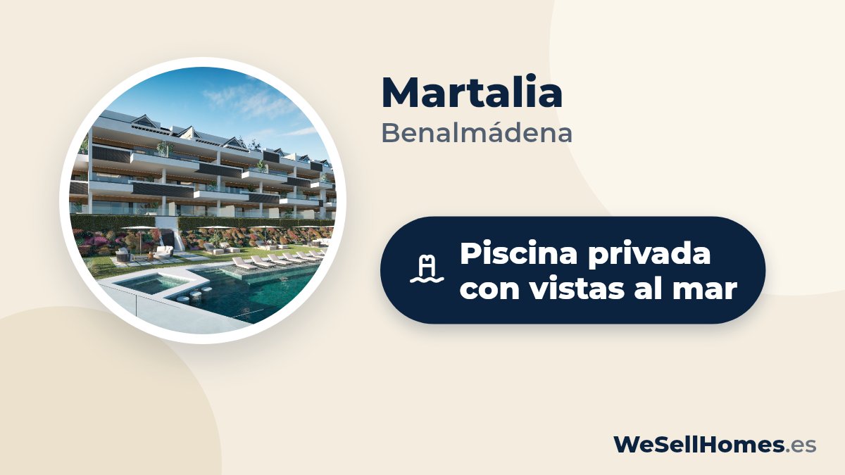 Martalia, Benalmádena: Piscina privada con vistas al mar