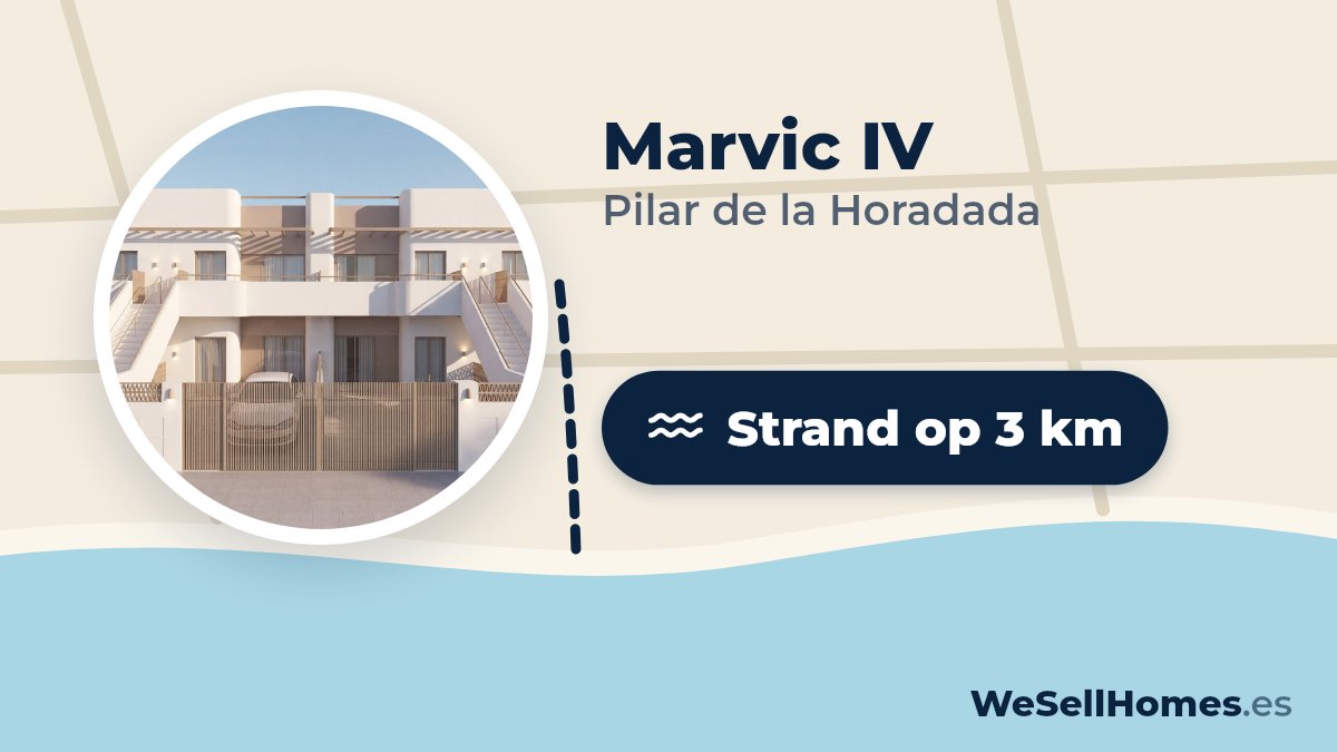 Marvic IV, Pilar de la Horadada: Strand op 3 km