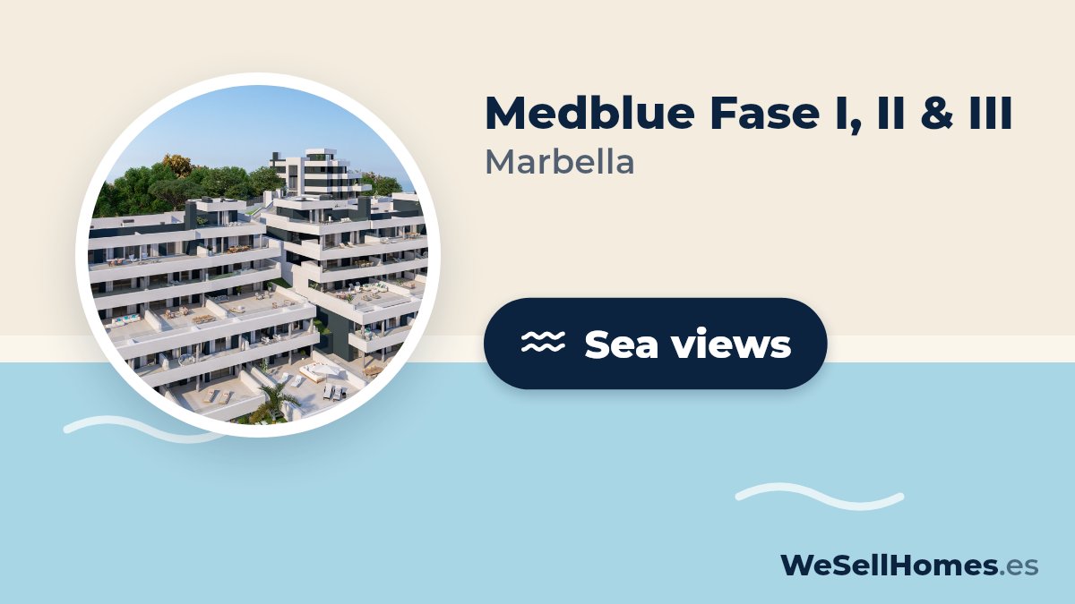 Medblue Fase I, II & III, Marbella: Sea views
