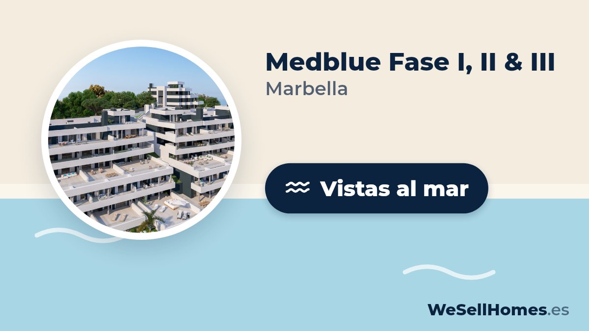 Medblue Fase I, II & III, Marbella: Vistas al mar