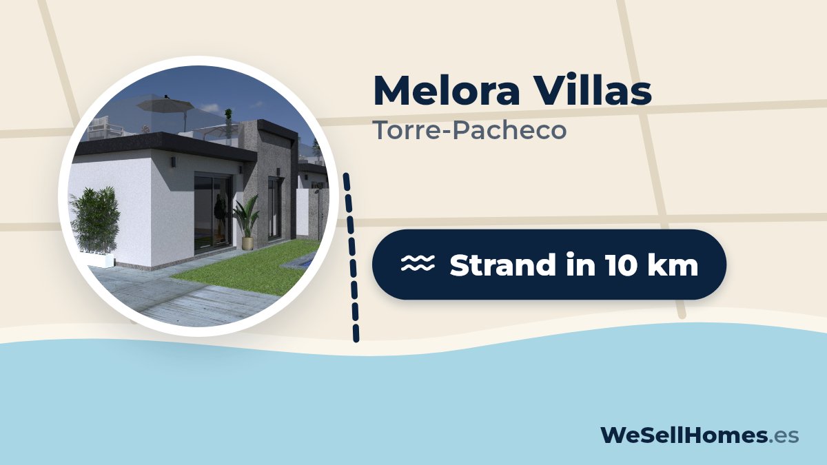 Melora Villas, Torre-Pacheco: Strand in 10 km