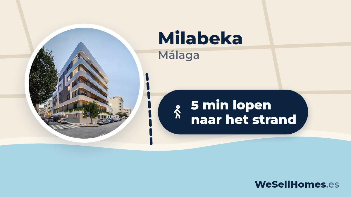 Milabeka, Málaga: 5 min lopen naar het strand