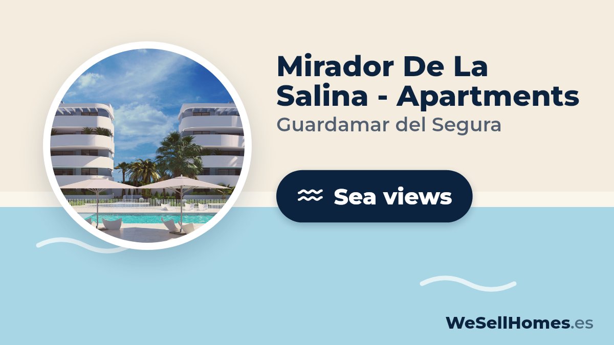 Mirador De La Salina - Apartments, Guardamar del Segura: Sea views