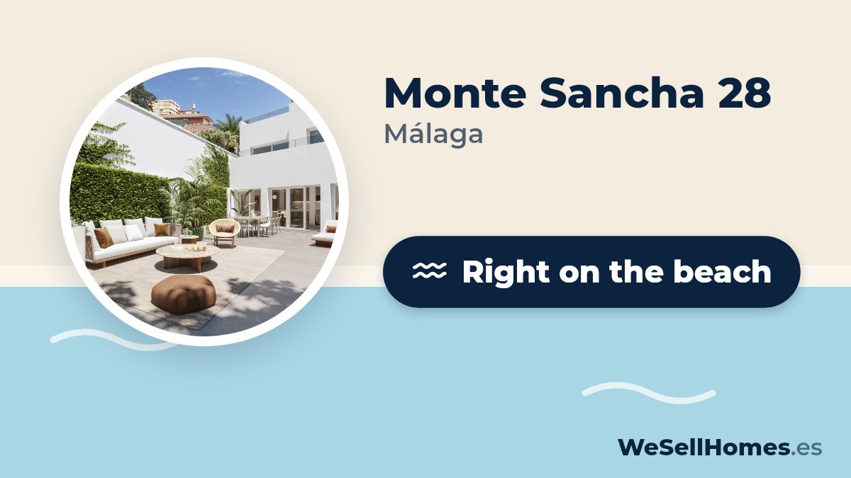 Monte Sancha 28, Málaga: Right on the beach