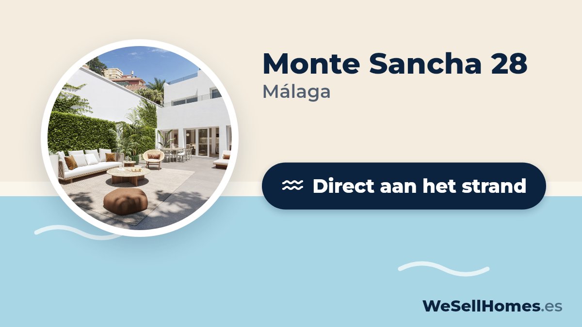 Monte Sancha 28, Málaga: Direct aan het strand