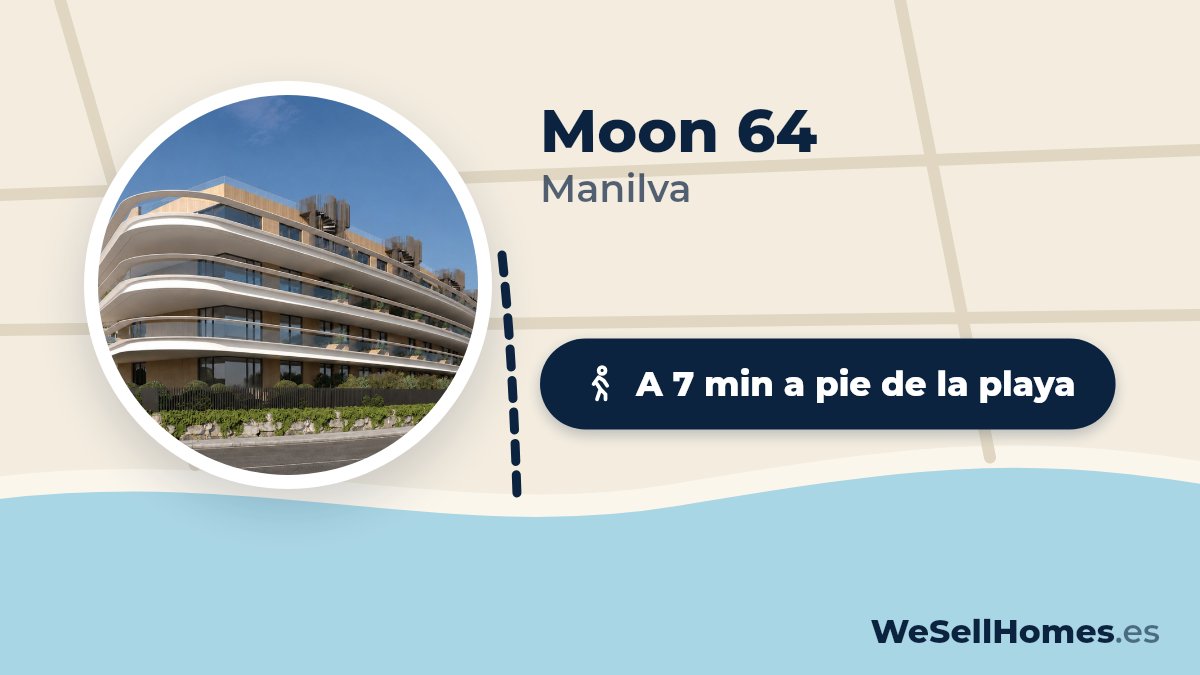 Moon 64, Manilva: A 7 min a pie de la playa