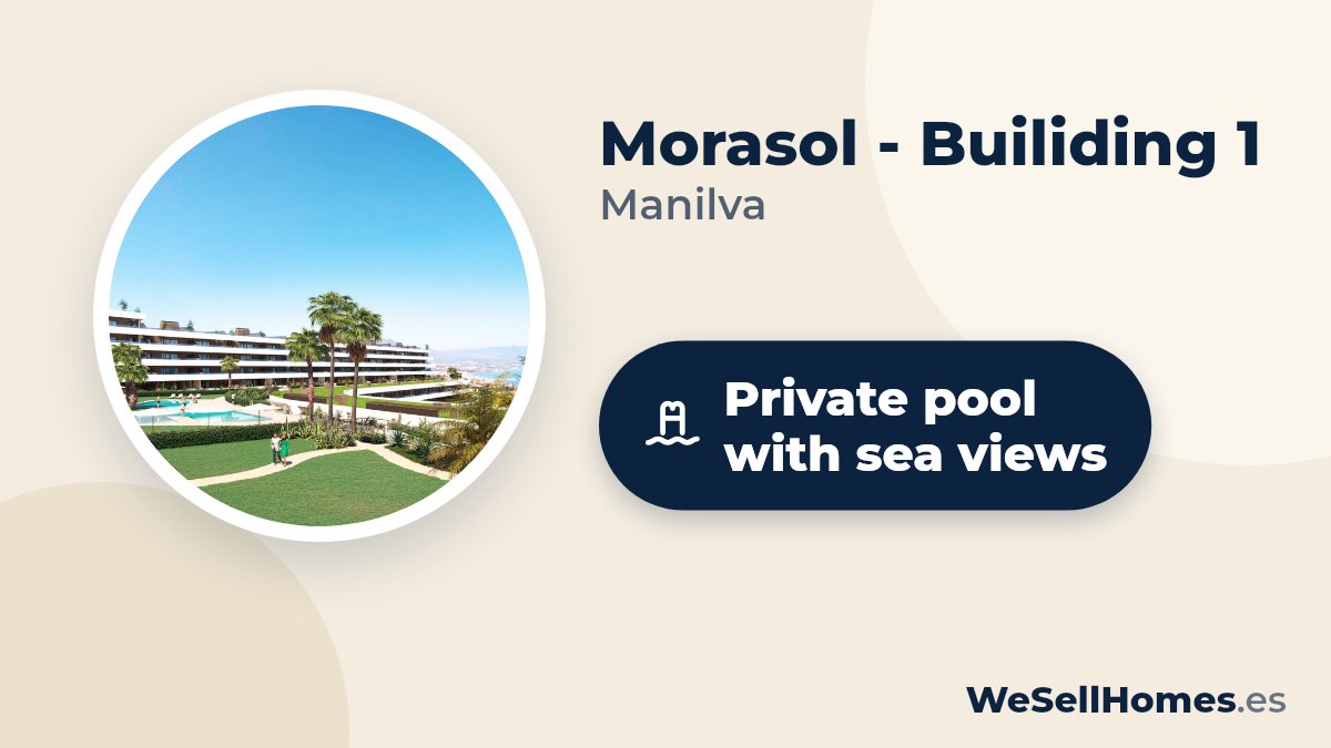 Morasol - Builiding 1, Manilva: Private pool with sea views