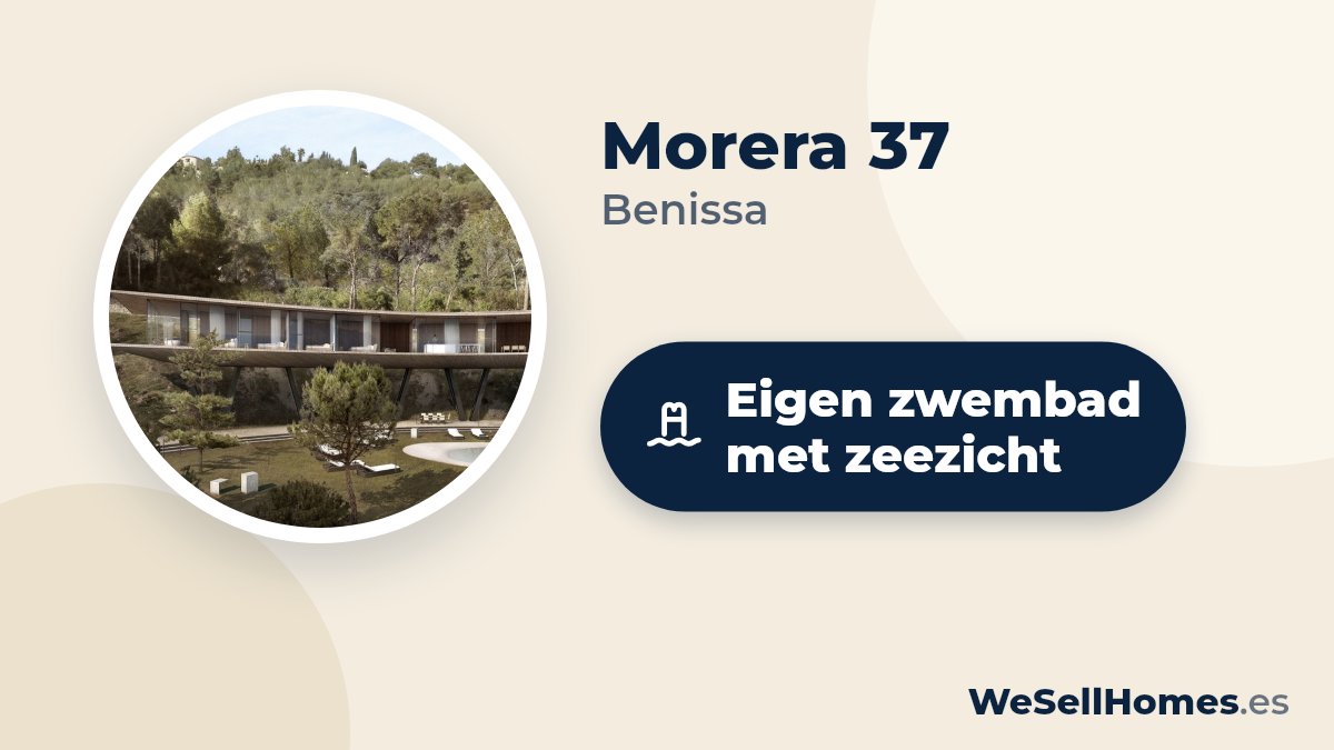 Morera 37, Benissa: Eigen zwembad met zeezicht