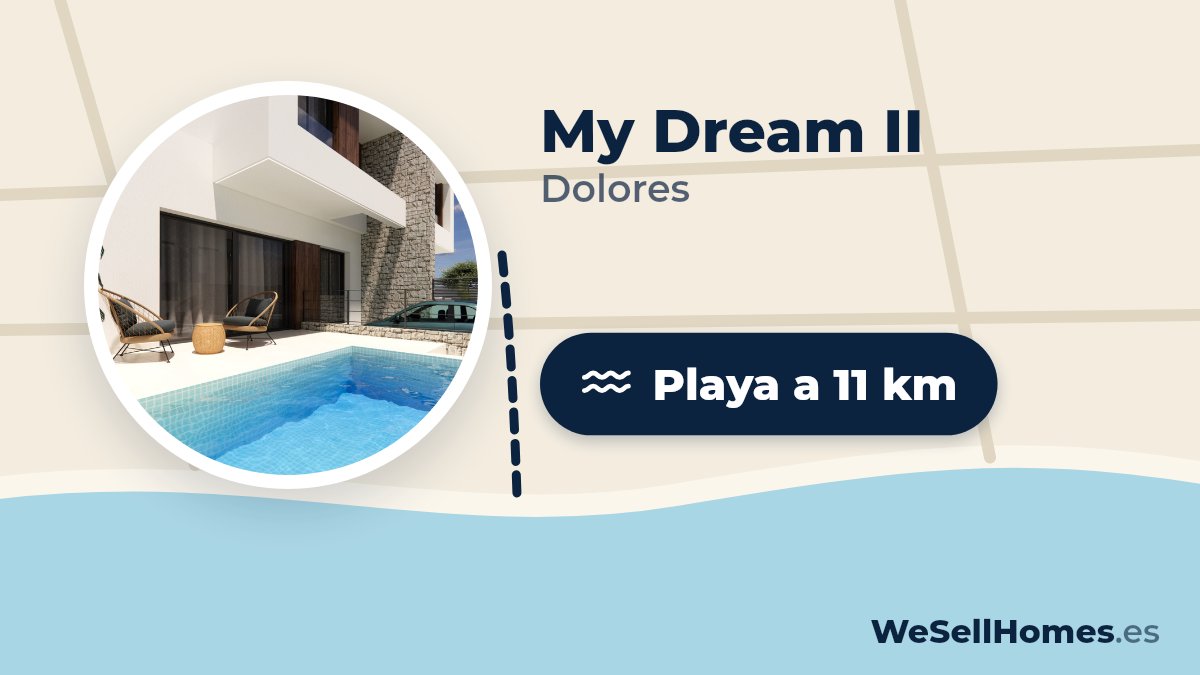 My Dream II, Dolores: Playa a 11 km