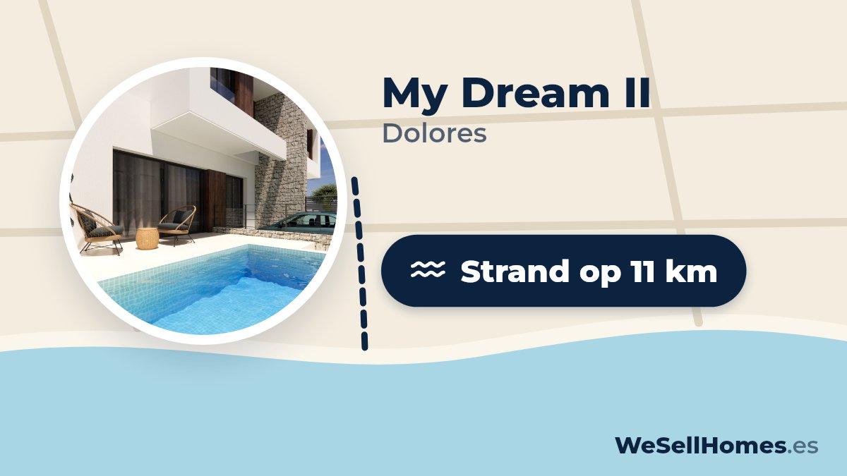 My Dream II, Dolores: Strand op 11 km