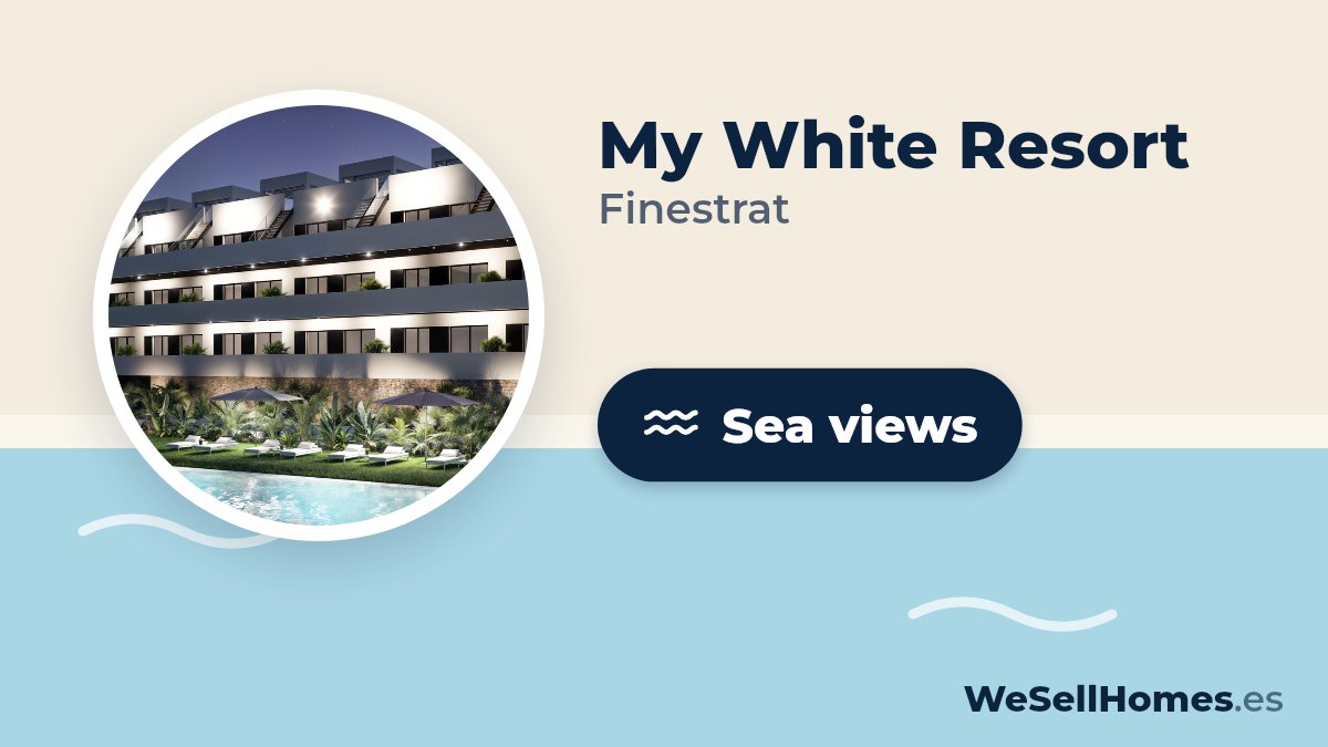 My White Resort, Finestrat: Sea views