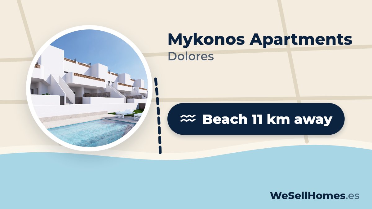 Mykonos Apartments, Dolores: Beach 11 km away