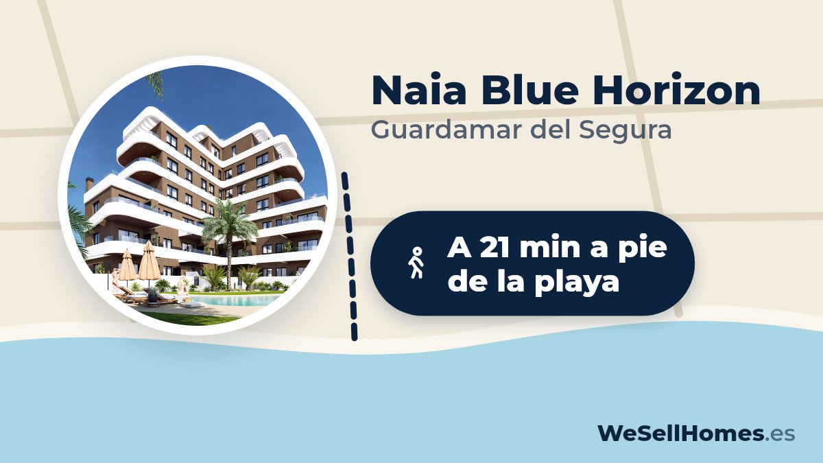 Naia Blue Horizon, Guardamar del Segura: A 21 min a pie de la playa