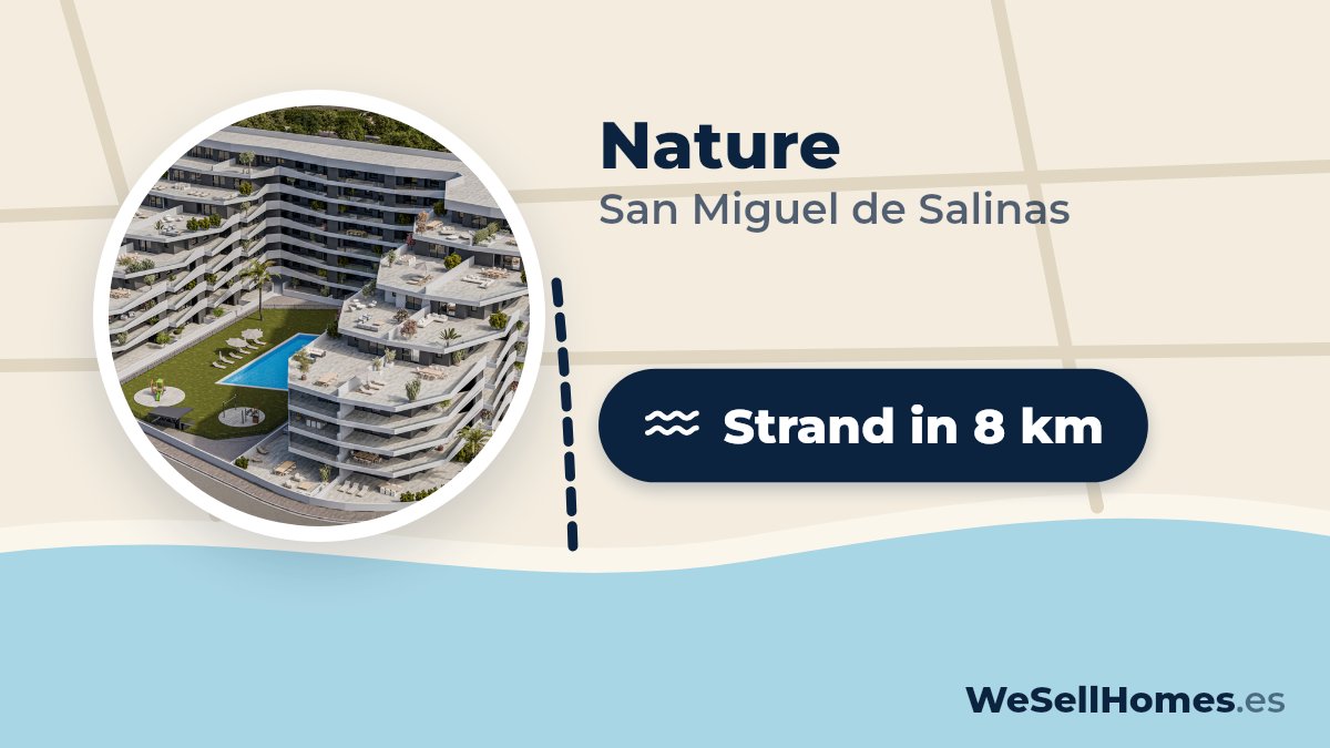 Nature - Fase 1, San Miguel de Salinas: Strand in 8 km