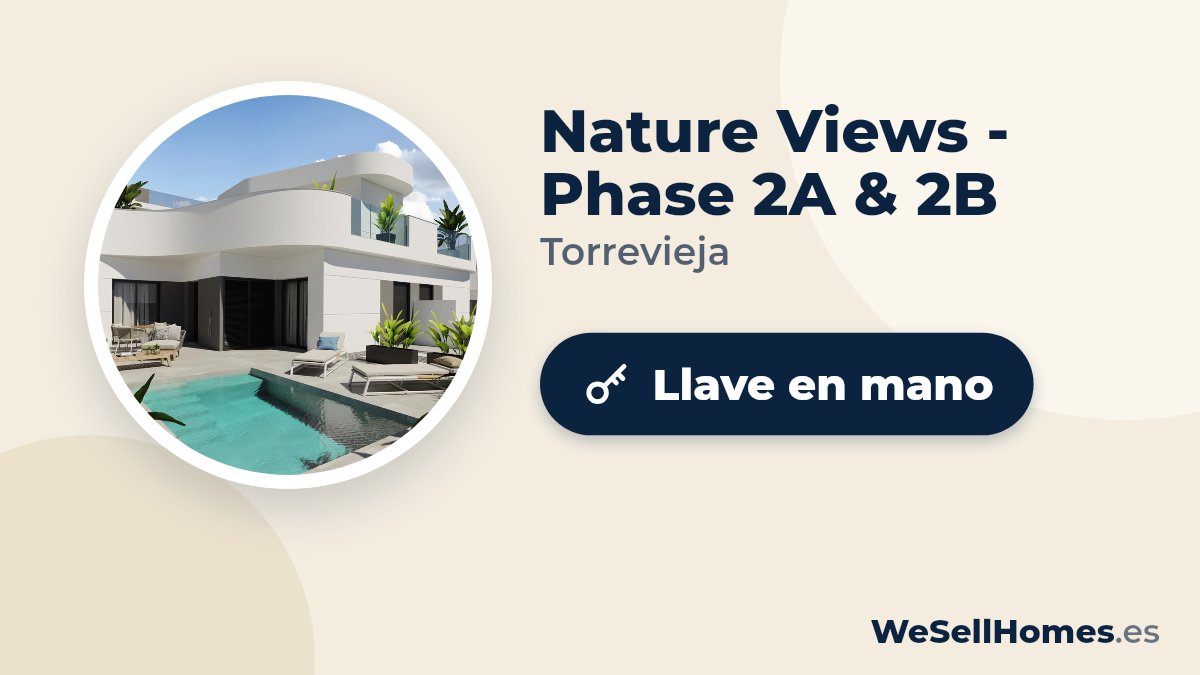 Nature Views - Phase 2A & 2B, Torrevieja: Llave en mano