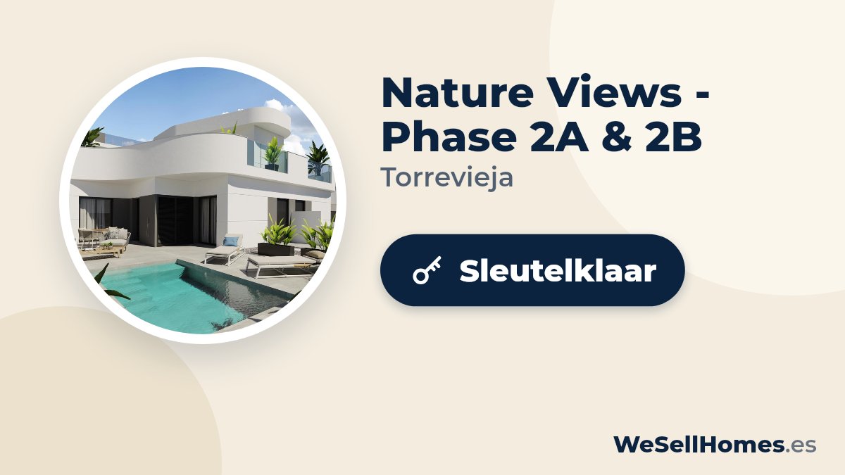 Nature Views - Phase 2A & 2B, Torrevieja: Sleutelklaar