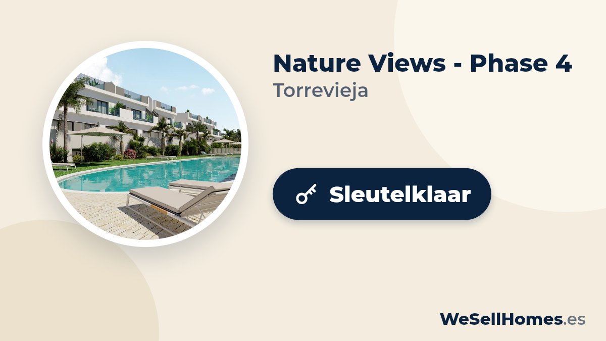Nature Views - Phase 4, Torrevieja: Sleutelklaar
