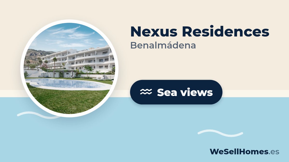 Nexus Residences, Benalmádena: Sea views