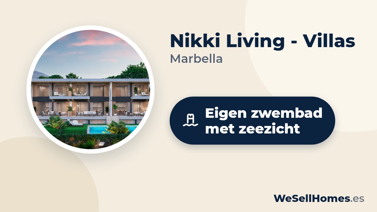 Nikki Living - Villas, Marbella: Eigen zwembad met zeezicht