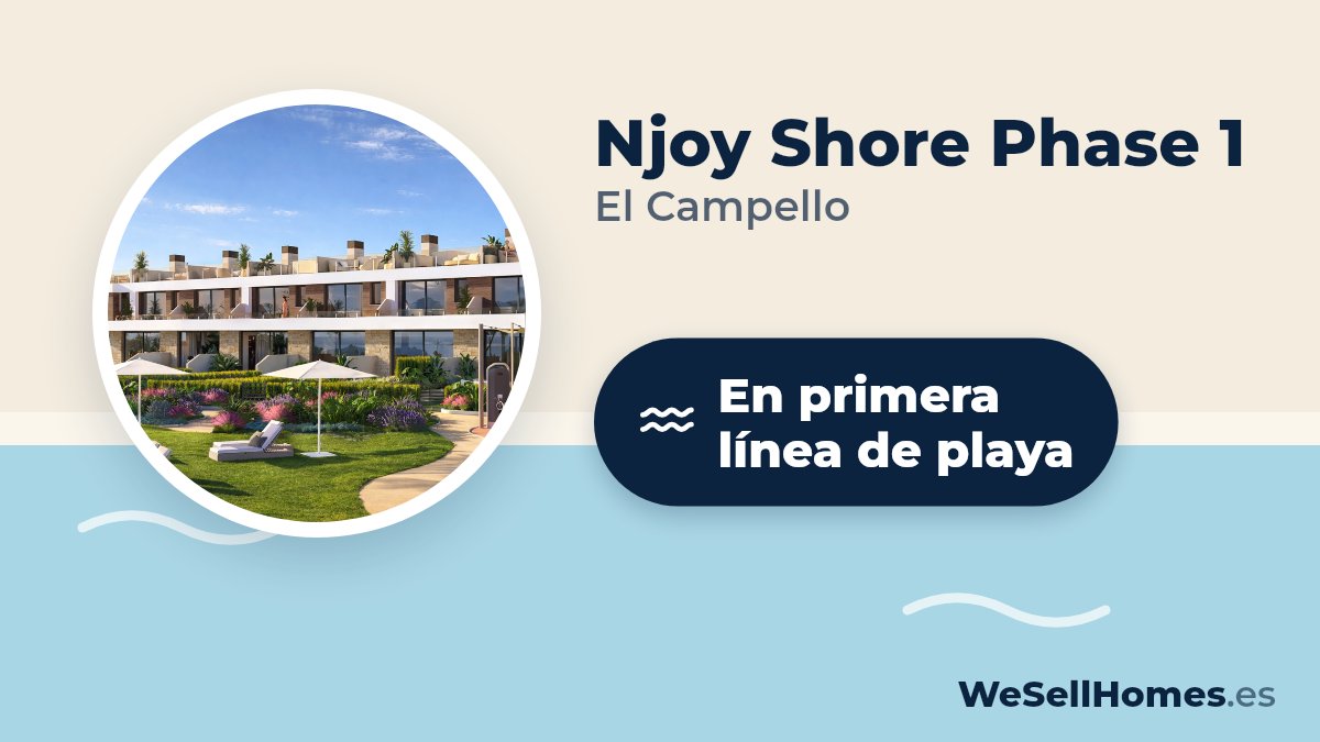Njoy Shore Phase 1, El Campello: En primera línea de playa