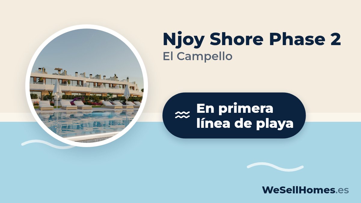 Njoy Shore Phase 2, El Campello: En primera línea de playa