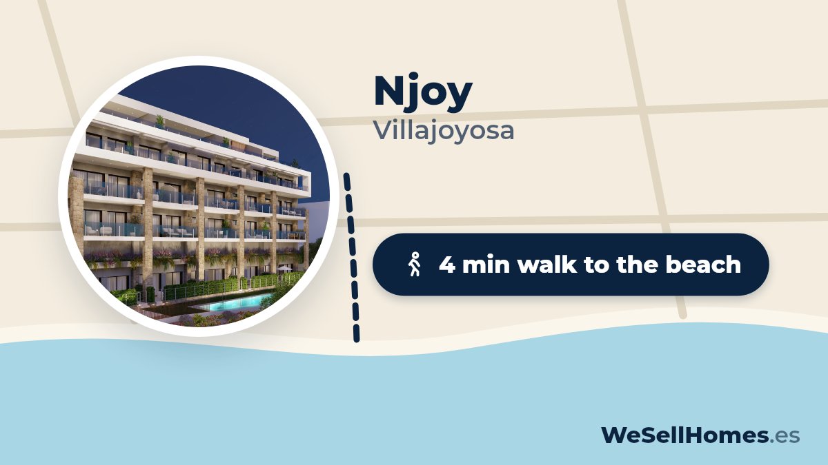 Njoy, Villajoyosa: 4 min walk to the beach